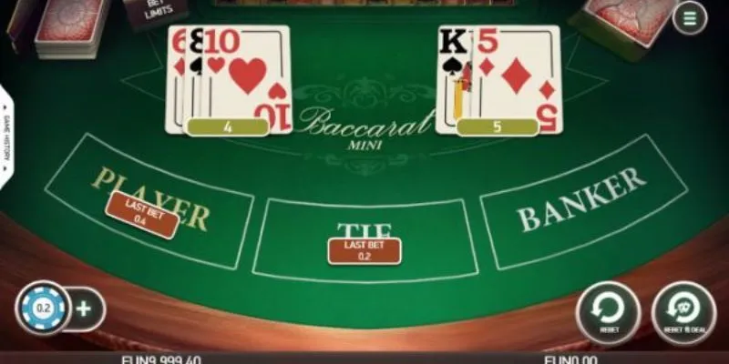 Sự khác biệt giữa mini baccarat và baccarat truyền thống.